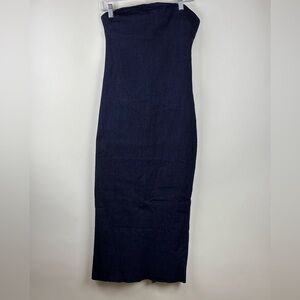 Commense Womens' Stretch Denim Tube Dress